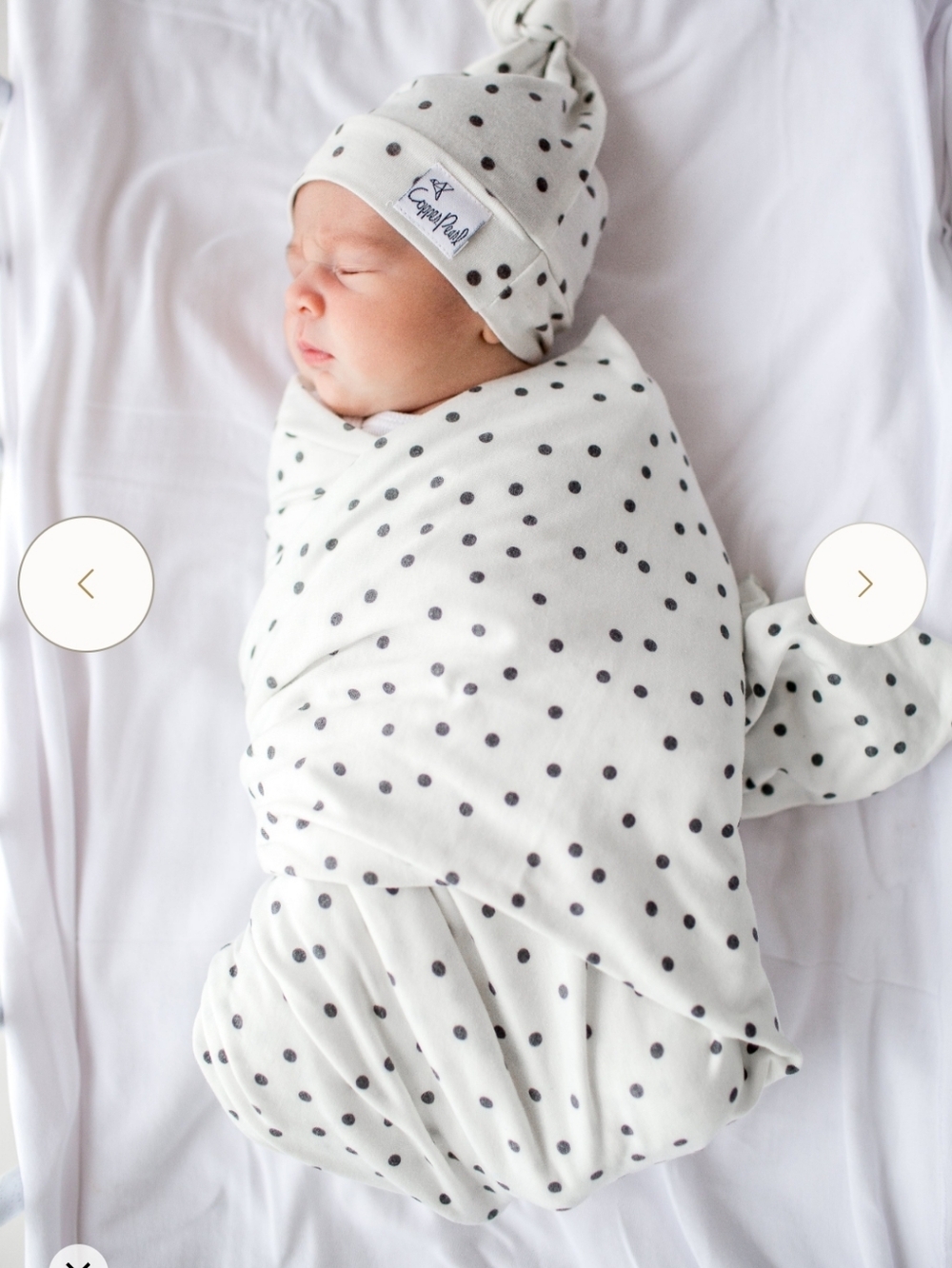 Copper Pearl Baby Blanket